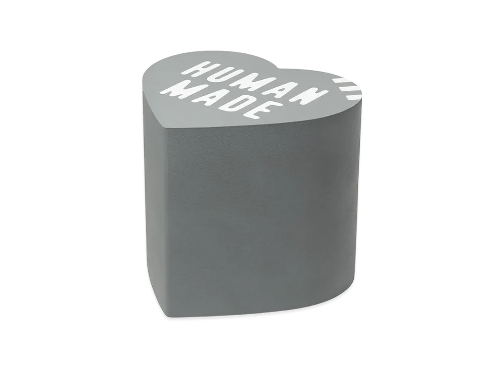 HUMAN MADE Heart Urethane Stool "Gray"