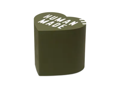 HUMAN MADE Heart Urethane Stool "Olive Drab"