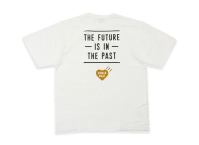 HUMAN MADE Stores Exclusive Heart Pocket T-Shirt Shibuya Parco "White/Orange"