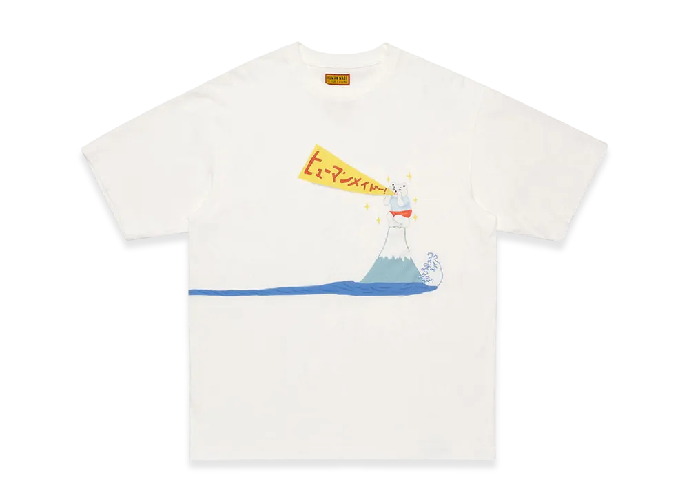 HUMAN MADE x KEIKO SOOTOME Tee Side B "White"