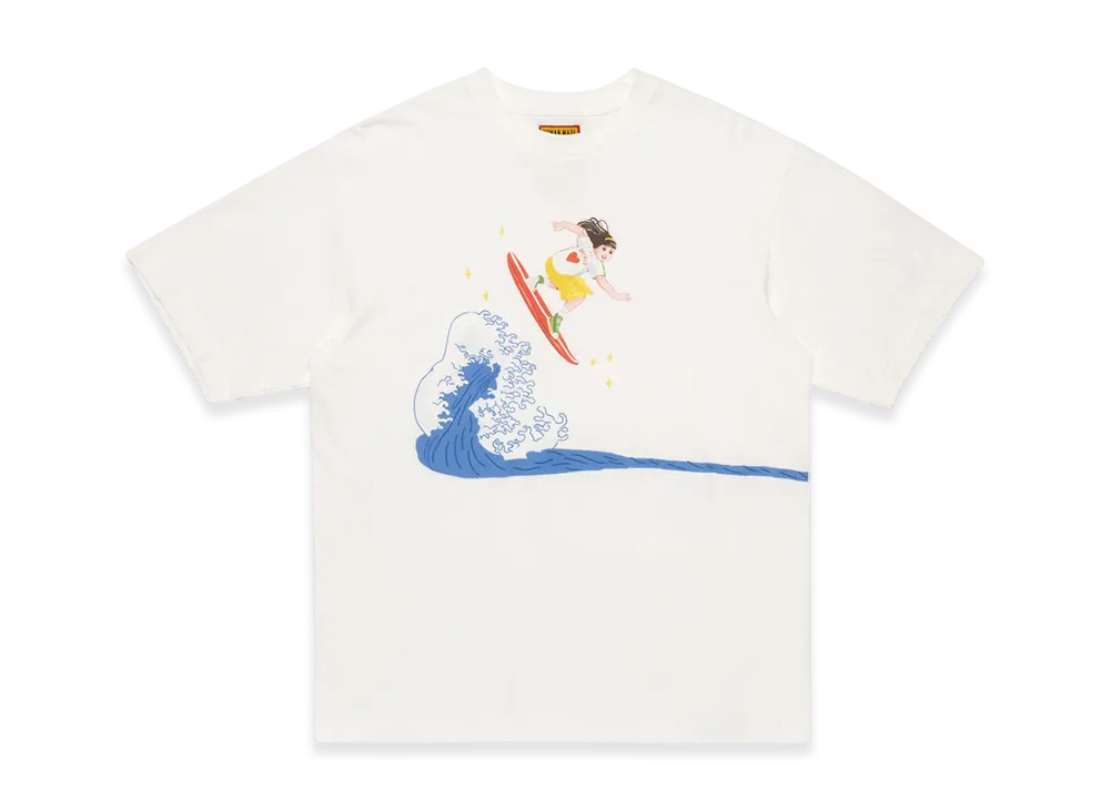 HUMAN MADE x KEIKO SOOTOME Tee Side A "White" XX29TE022