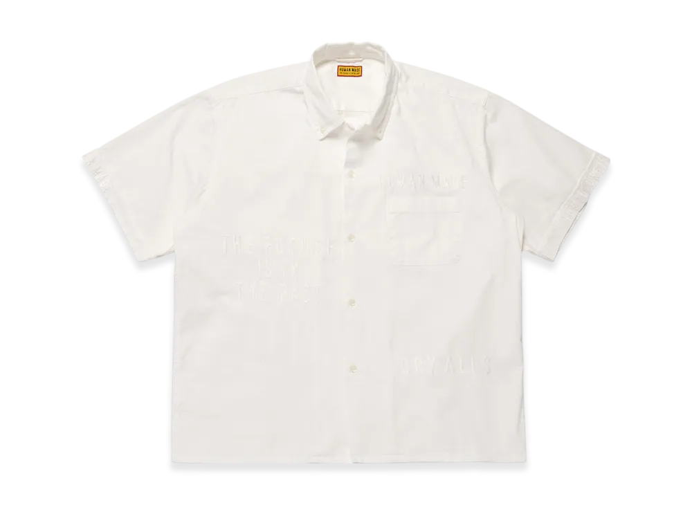 HUMAN MADE Open Collar BD Shirt "White"