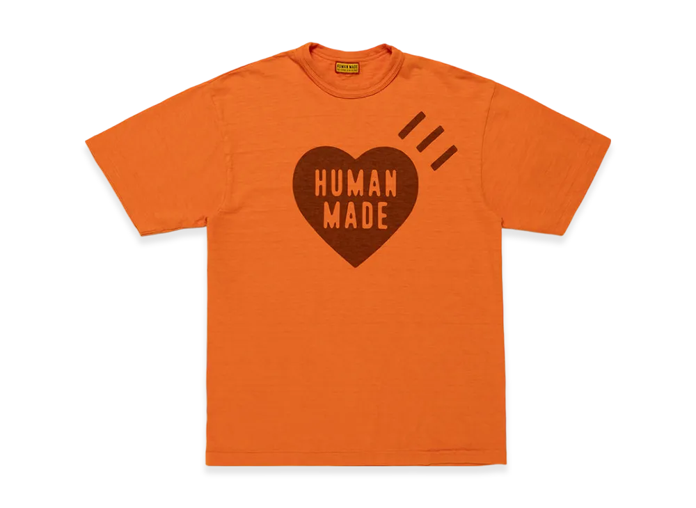 HUMAN MADE Color T-Shirt "Orange"