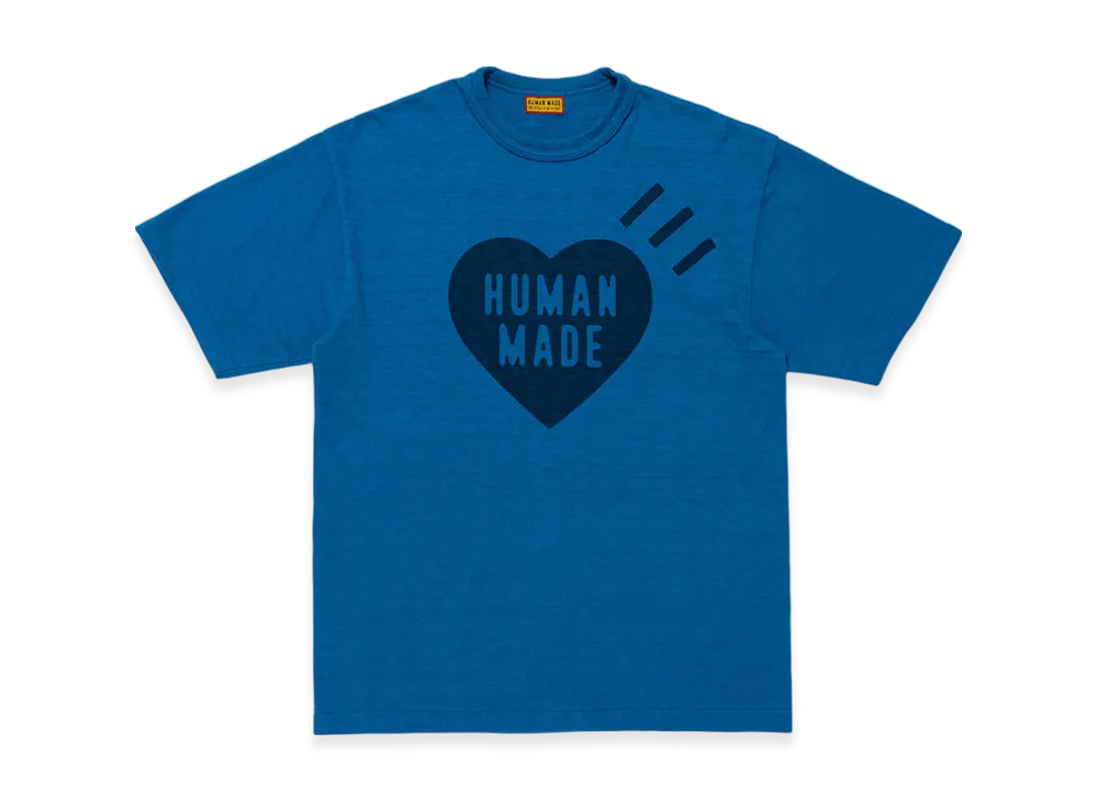 ヒューマンメイド カラー Tシャツ "ブルー"