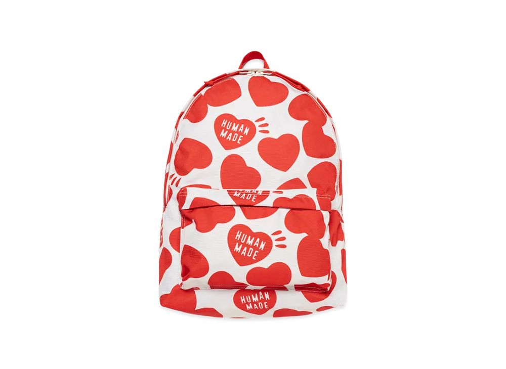 HUMAN MADE Heart Backpack "White"
