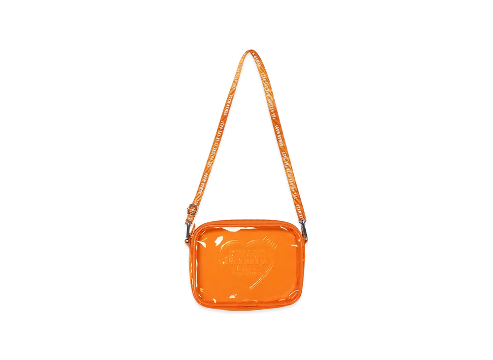 HUMAN MADE Pvc Pouch Small "Orange"