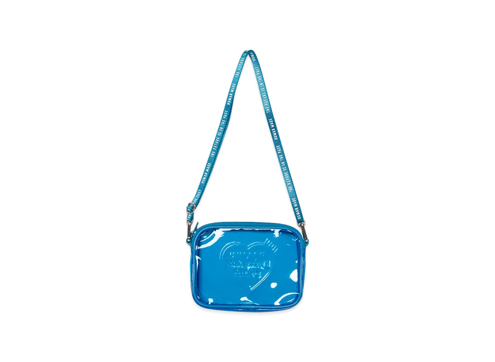 HUMAN MADE Pvc Pouch Small "Blue"