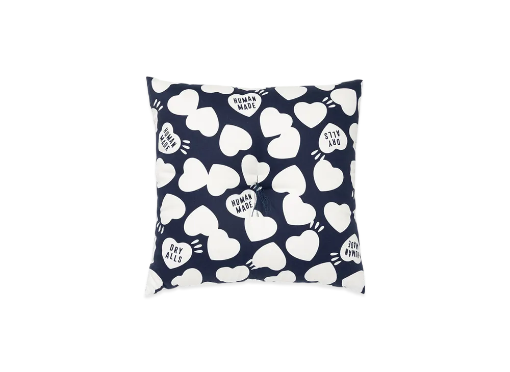 HUMAN MADE Heart Cushion "Navy"