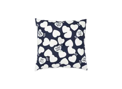 HUMAN MADE Heart Cushion "Navy"