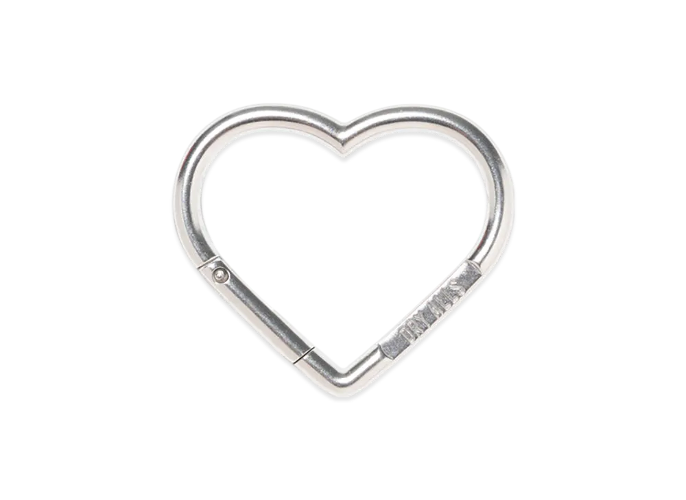 HUMAN MADE Heart Carabiner "Silver"