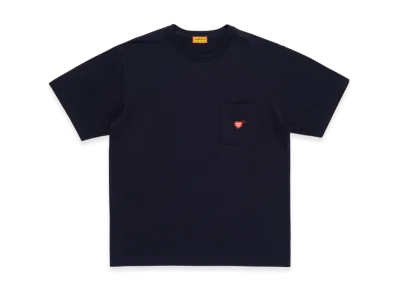 HUMAN MADE Heart Pocket T-Shirt "Navy"