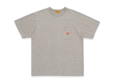 HUMAN MADE Heart Pocket T-Shirt "Gray"