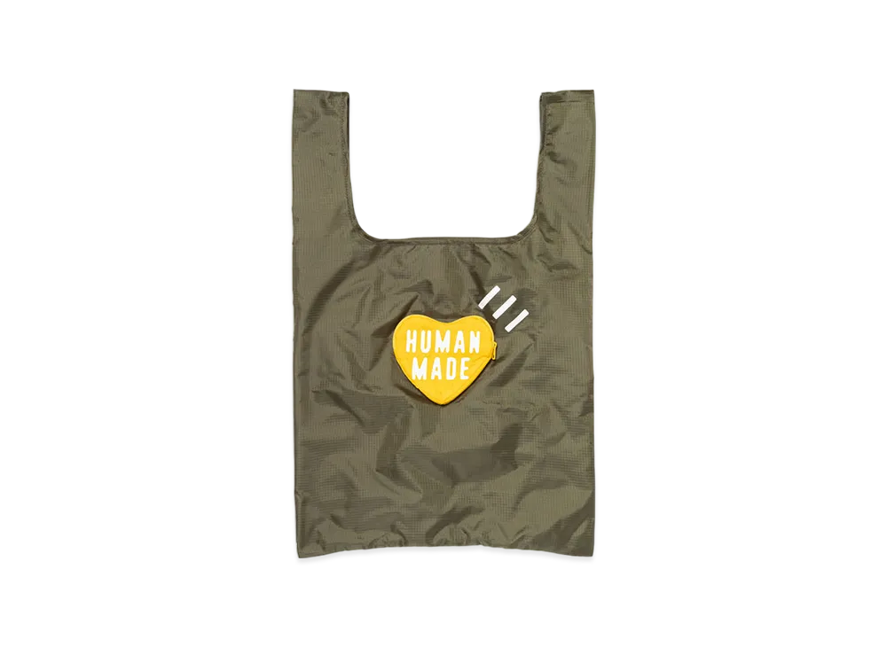 HUMAN MADE Heart Shopping Bag Small "Olivedrab"