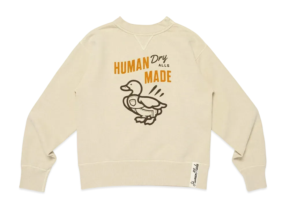 HUMAN MADE Tsuriami Sweatshirt "Beige"