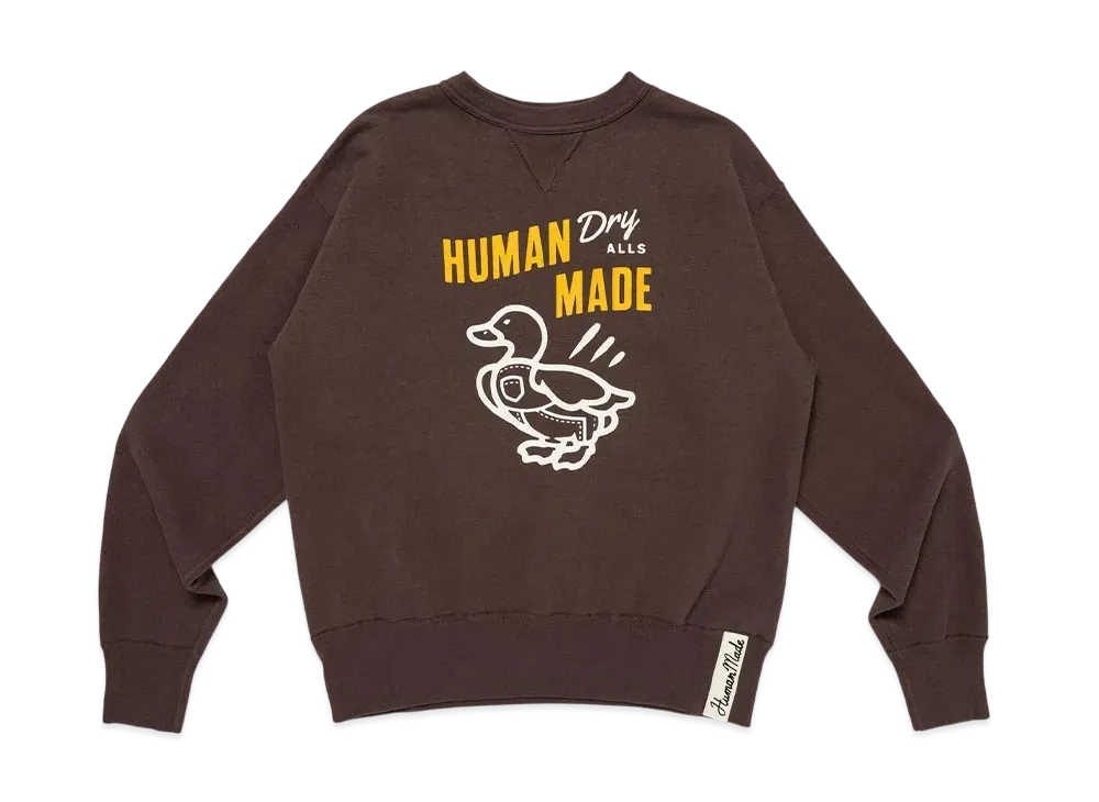 HUMAN MADE Tsuriami Sweatshirt "Brown"