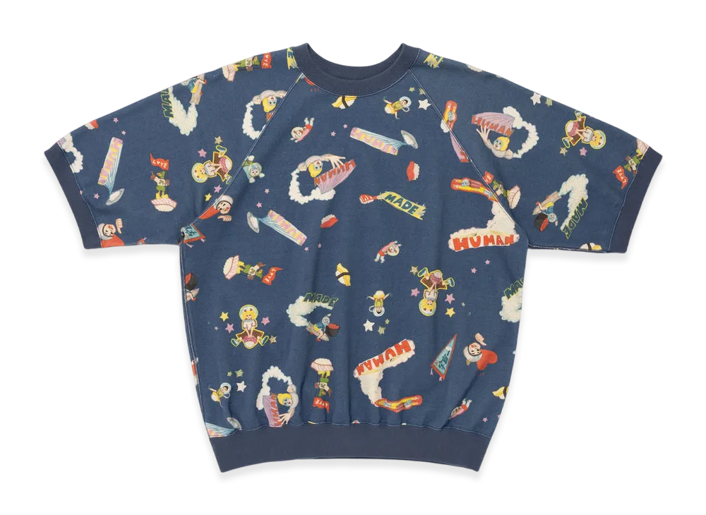HUMAN MADE x Keiko Sootome H/S Sweatshirt "Navy"