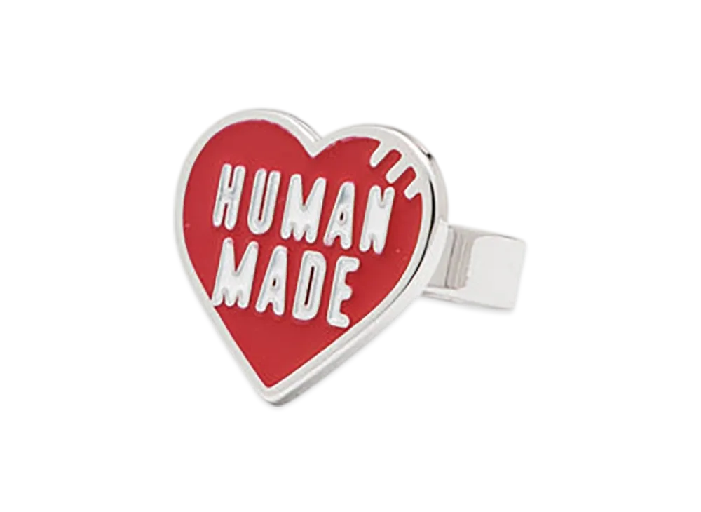 HUMAN MADE Heart Ring "Red" HM29GD155