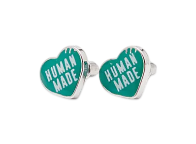 HUMAN MADE ピアス HUMAN MADE HEART SILVER EARRINGS – HUMAN HUMAN MADE ピアス HUMAN MADE HEART SILVER EARRINGS – HUMAN