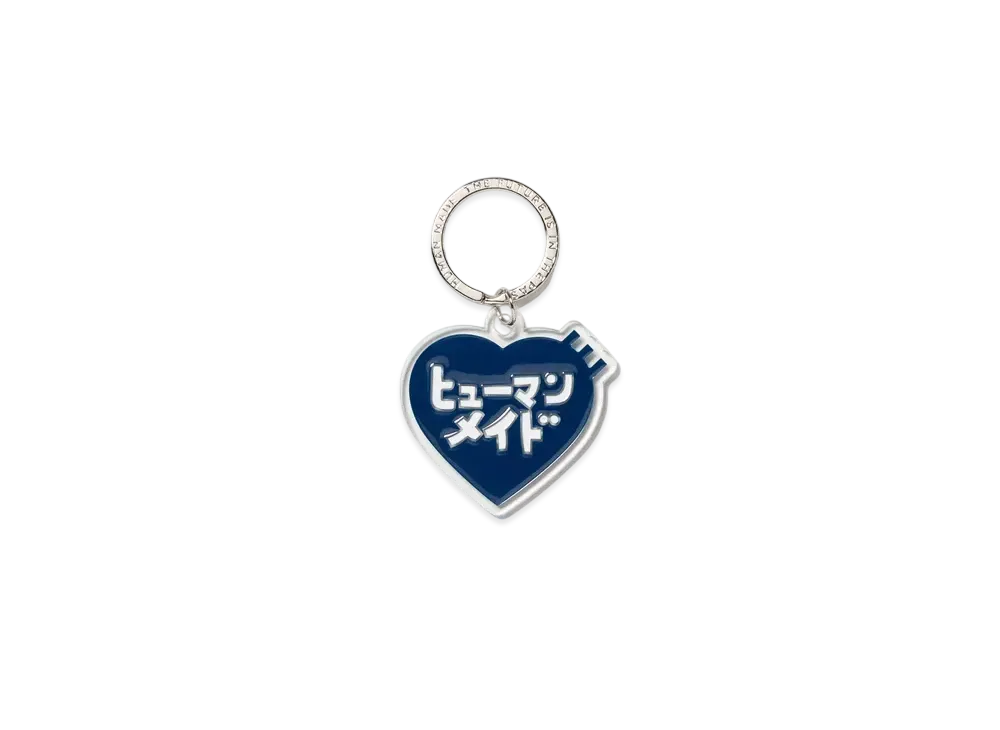 HUMAN MADE Keiko Sootome Heart Keyring "Navy"