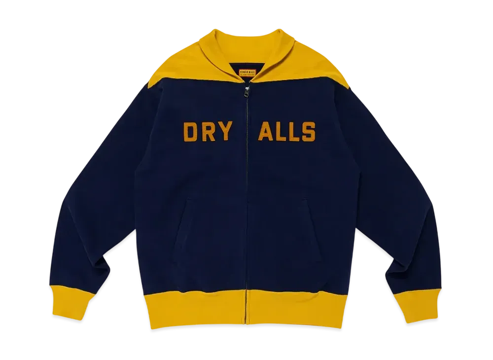 HUMAN MADE Zip-Up Sweatshirt "Navy"