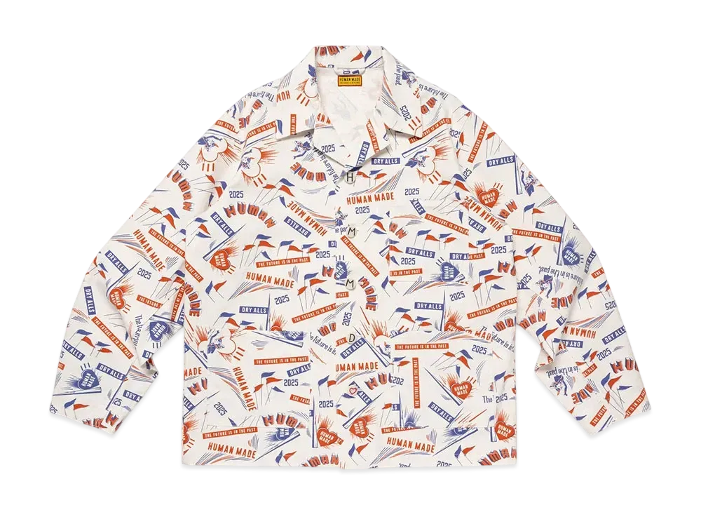 25ss　未使用　HUMAN MADE REVERSIBLE BLOUSON 白 2/8発売｜HUMAN MADE Season 29 collection 第5弾｜抽選/販売