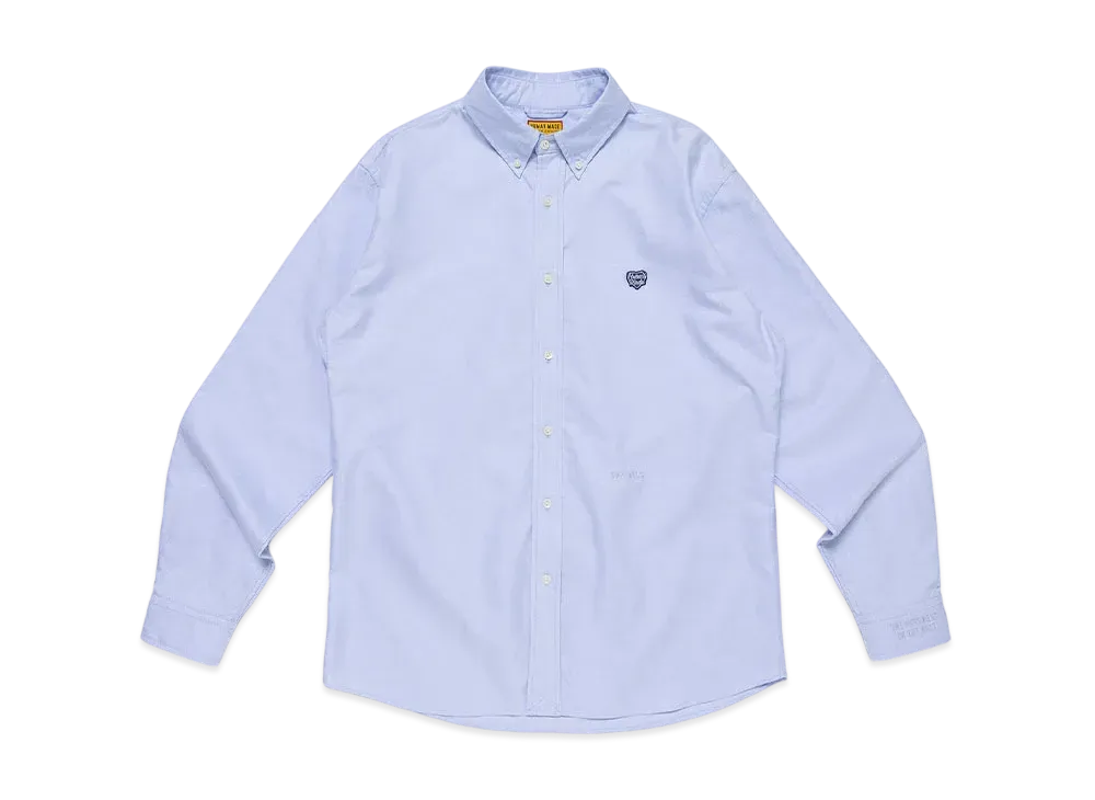 HUMAN MADE Oxford Bd Shirt "Blue"