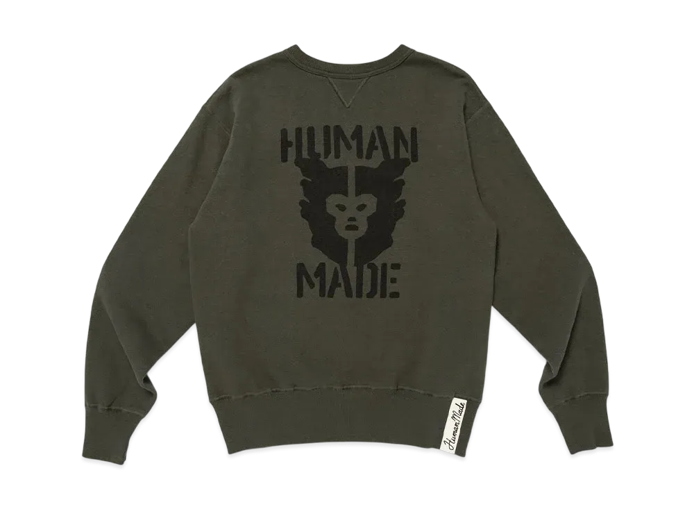 HUMAN MADE Tsuriami Sweatshirt "Green"