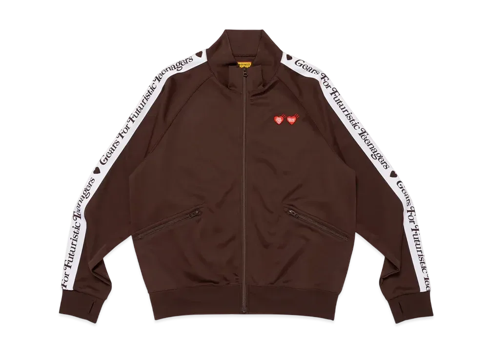 HUMAN MADE x VERDY Girls Don't Cry GDC Track Jacket "Brown"