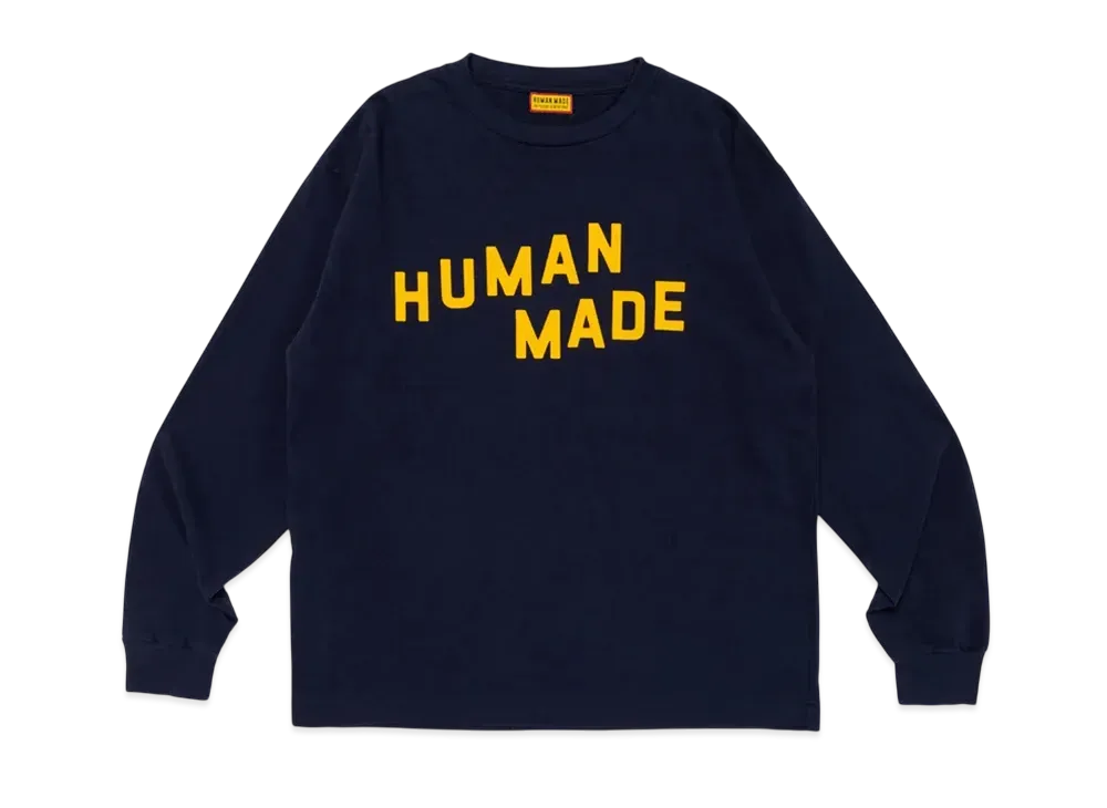 HUMAN MADE Graphic L/S T-Shirt "Navy"