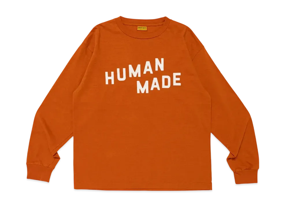 HUMAN MADE Graphic L/S T-Shirt "Orange"