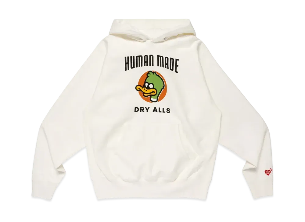 HUMAN MADE Heavyweight Hoodie "White"