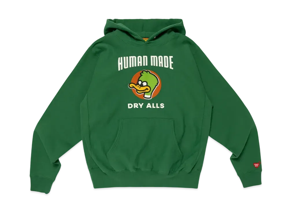 HUMAN MADE Heavyweight Hoodie "Green"