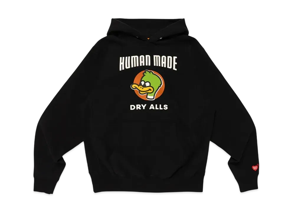 HUMAN MADE Heavyweight Hoodie "Black"