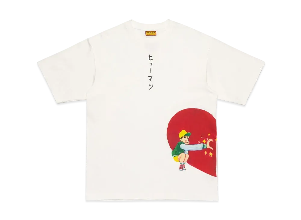 HUMAN MADE Keiko Sootome T-Shirt Side A "White"