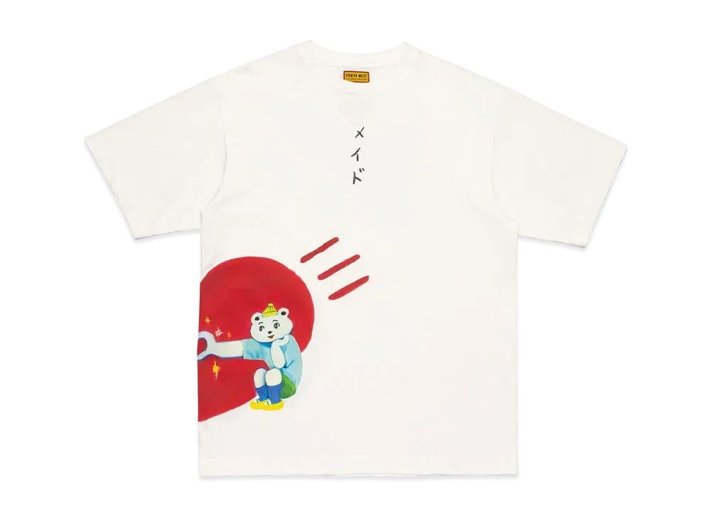 HUMAN MADE Keiko Sootome T-Shirt Side B "White"