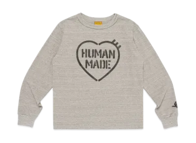 HUMAN MADE Military L/S T-Shirt "Gray"