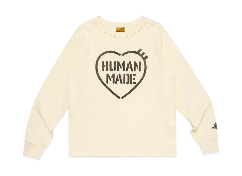 HUMAN MADE Military L/S T-Shirt "Beige"