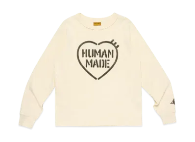 HUMAN MADE Military L/S T-Shirt "Beige"