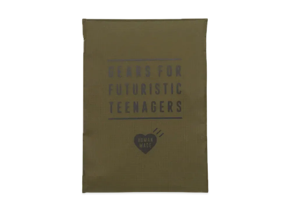 HUMAN MADE Nylon PC/Tablet Case 16Inch "Olive Drab"