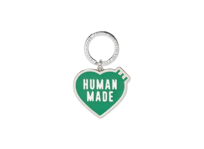 HUMAN MADE Heart Keyring "Green"