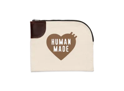 HUMAN MADE Bank Pouch Kobe "White"