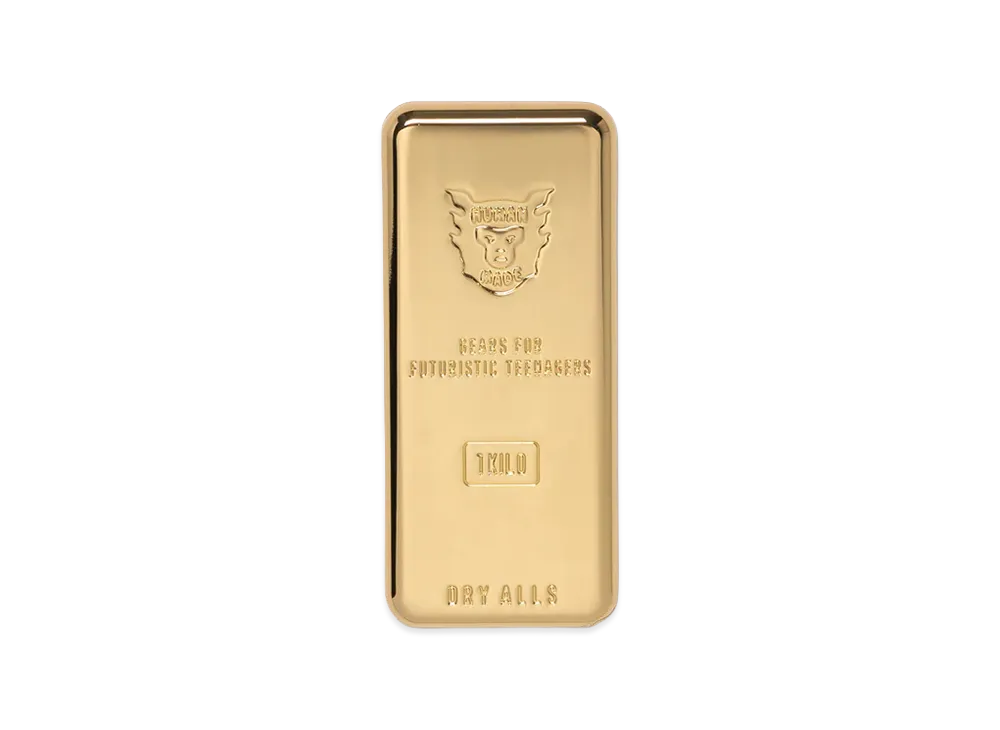 HUMAN MADE Gold Bar Paperweight 