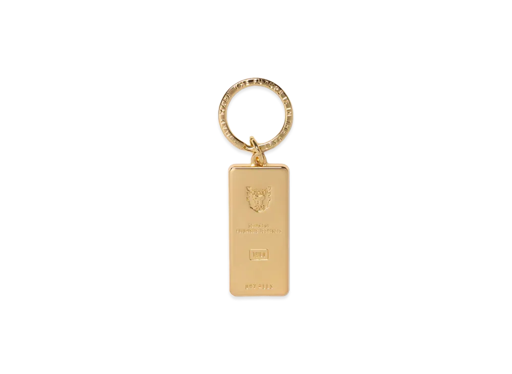 HUMAN MADE Gold Bar Keyring "Gold"
