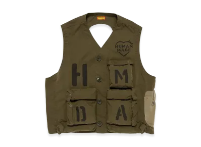 HUMAN MADE Military Vest "Olivedrab"