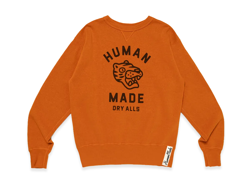 HUMAN MADE Tsuriami Sweatshirt "Orange"