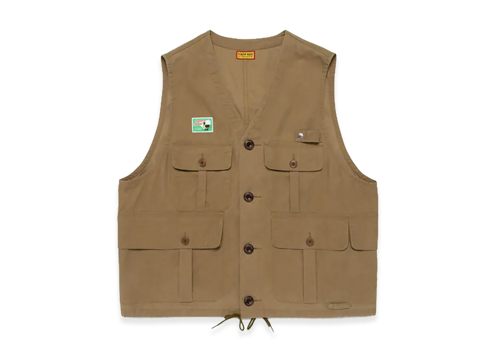 HUMAN MADE Hunting Vest "Beige"
