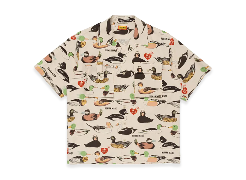 HUMAN MADE Printed Shirt "Beige"