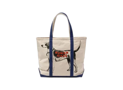 HUMAN MADE Canvas Tote Large "White"