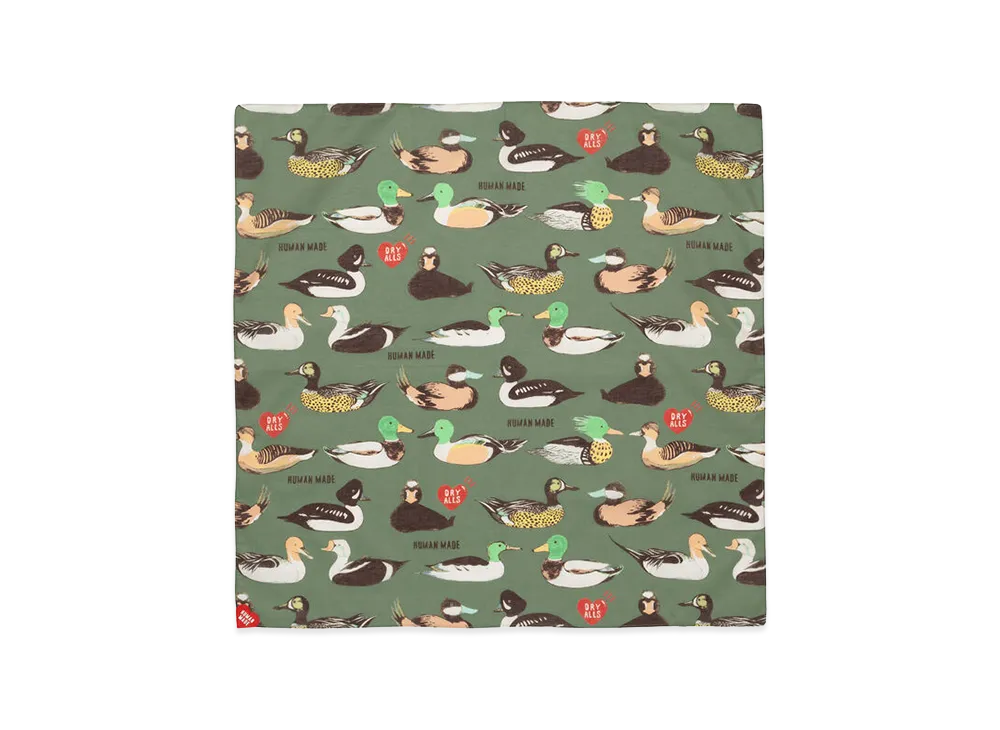 HUMAN MADE Big Bandana "Olivedrab"
