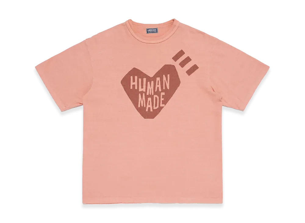 HUMAN MADE Natural Dye T-Shirt "Pink"